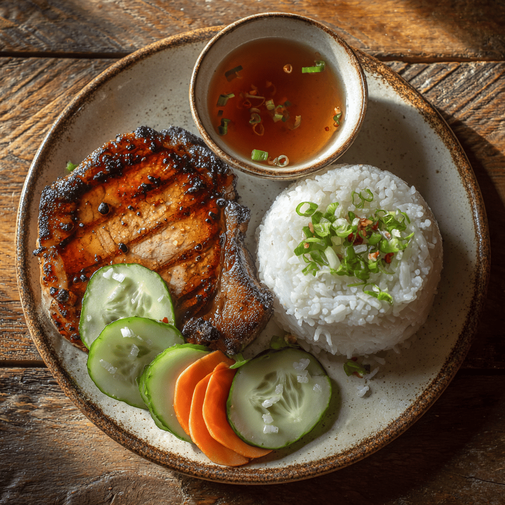 Sườn Nướng Than Hoa